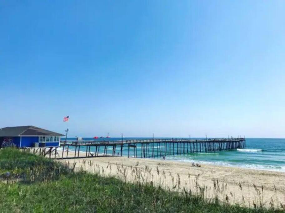 The Lost Loggerhead- Obx Ocean View Beach House Ейвън Екстериор снимка