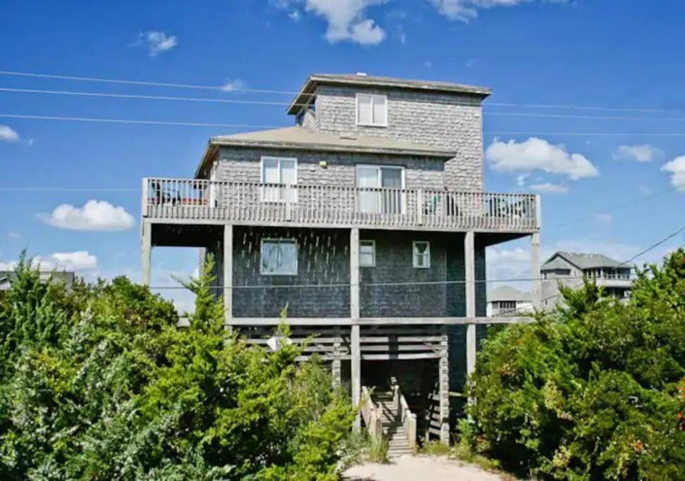 The Lost Loggerhead- Obx Ocean View Beach House Ейвън Екстериор снимка